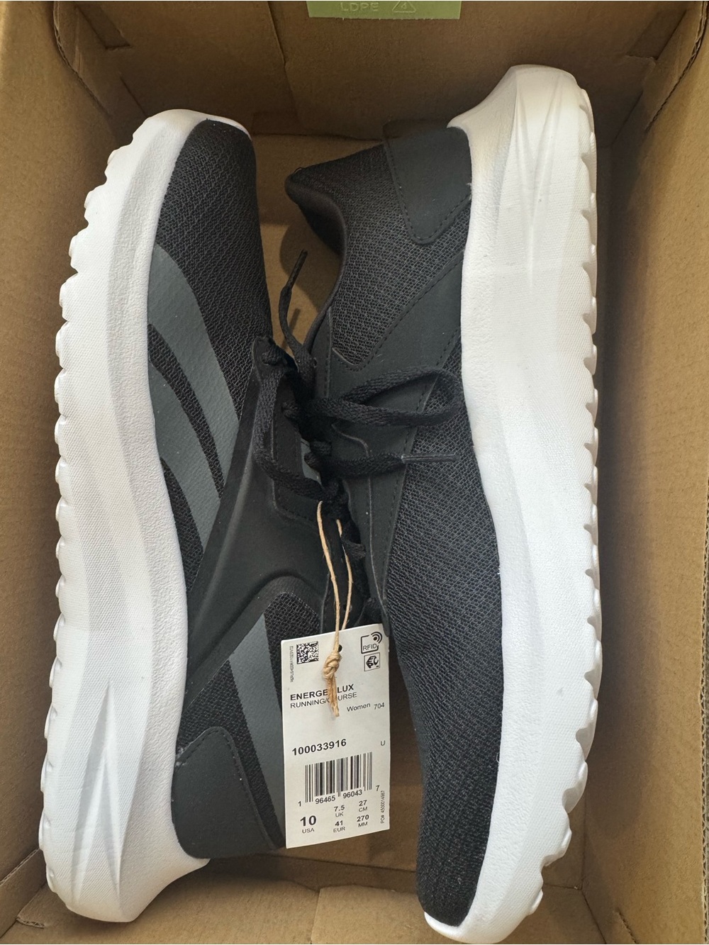Women’s Reebok enrgen lux running shoes, size 10